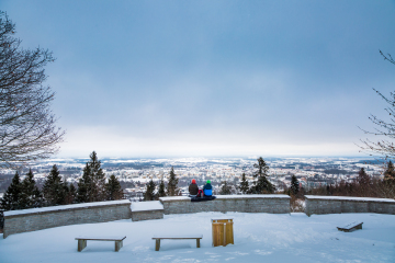 Utsiktsplatsen Billingen - Älska vintern